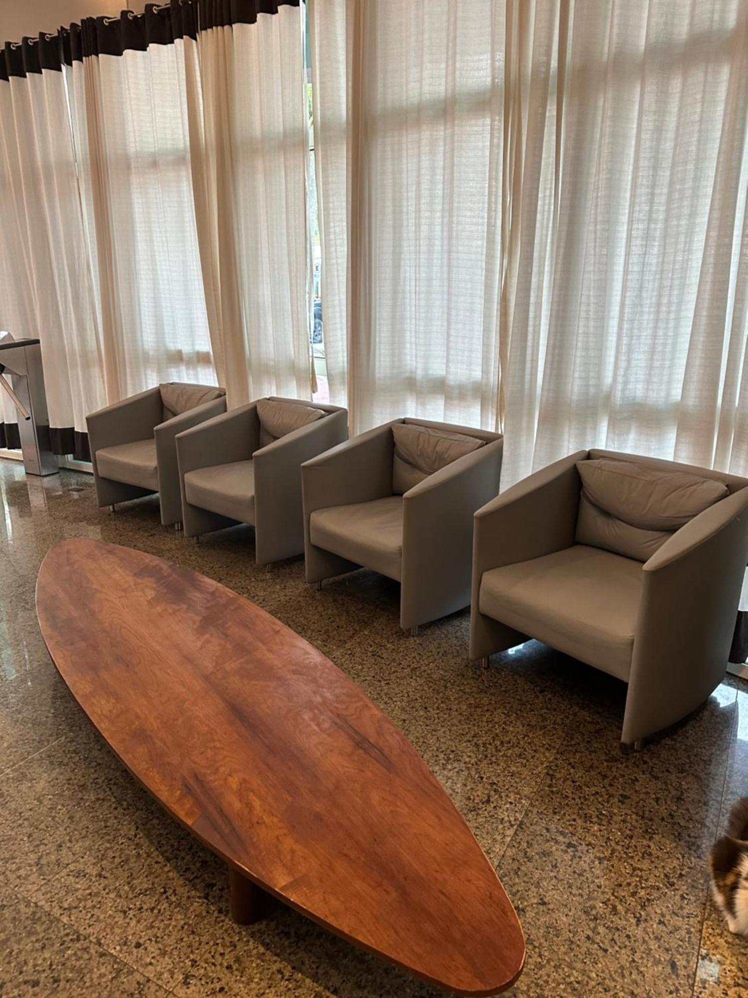 Flat Com Vista Panoramica -15- Na Barra Da Tijuca - Estacionamento Gratuito - Frigobar - Ar Condicionado - Piscina - Academia - Balsa Para Praia Gratis - Varanda - Vista Parcial Mar E Lagoa Rio de Janeiro Luaran gambar